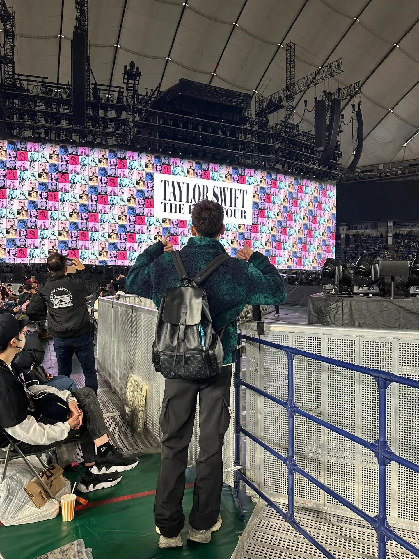Louis Vuitton/Louis Vuitton presbyopia lambswool teddy jacket